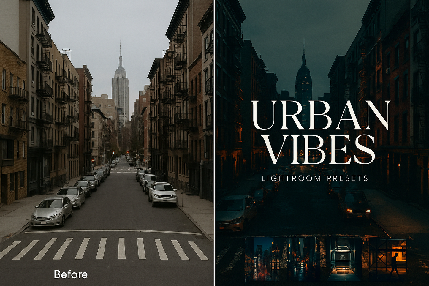 Urban Vibes - Lightroom Preset Pack
