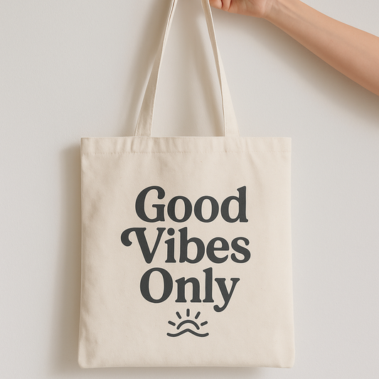 Good Vibes Only Tote Bag
