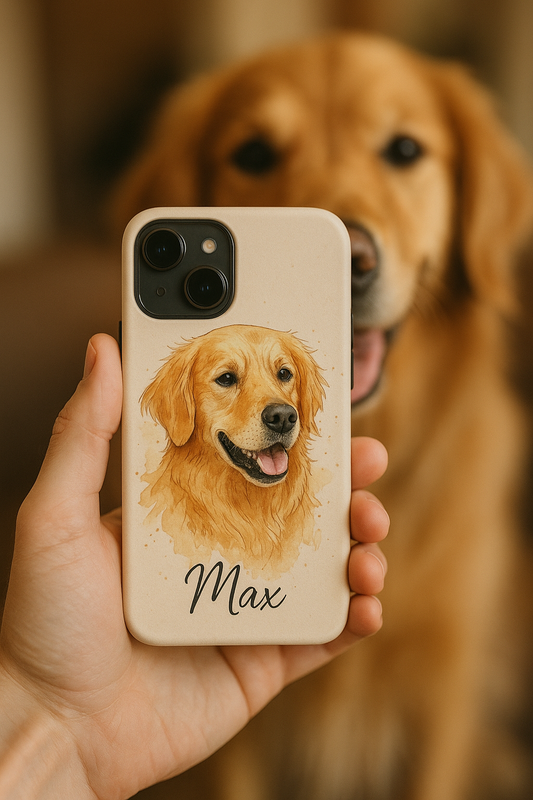 Personalized Pet Portrait Phone Case